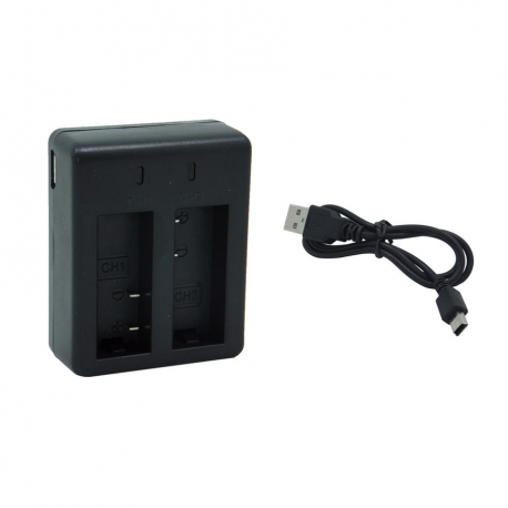Dual charger for GitUp Git1, Git2, Git2 Pro, main view