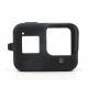 SHOOT Silicone case for GoPro HERO8, black front view