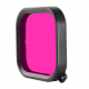 SHOOT Purple filter for waterproof case GoPro HERO8, main view