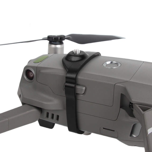 Sunnylife 360-degree VR Panorama Sport Camera Holder for DJI MAVIC 2 on top, on the copter