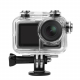 Sunnylife Sport Camera 60 Meters Waterproof Case for DJI OSMO Action, front view with camera
