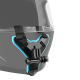SHOOT Moto Helmet Chin Mount for GoPro, on a helmet