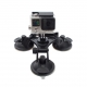 Трикутна присоска для GoPro (з камерою)