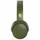 Skullcandy Crusher Wireless Over-Ear Headphones, olive side view
