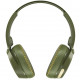 Skullcandy Crusher Wireless Over-Ear Headphones, olive front view