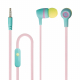  Forever JSE-200 Headphones, pink close-up