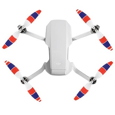 Sunnylife 8pcs Propellers 4726F for Mavic Mini (Multi color), overall plan