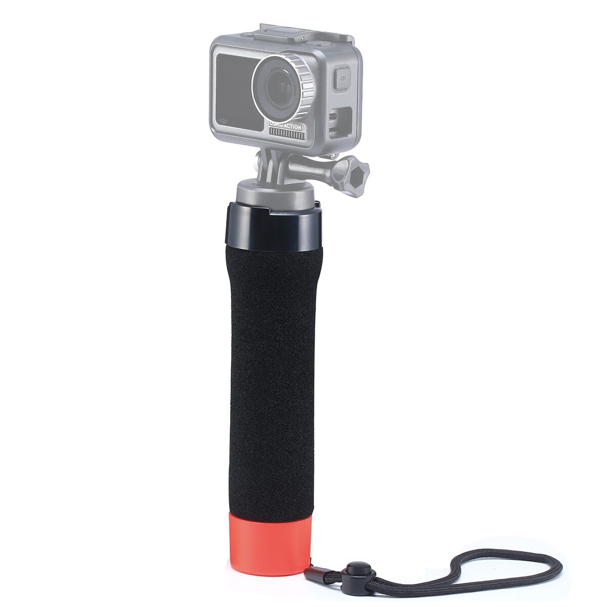 Ulanzi U-11 DJI Osmo Action Floating Grip, with a camera