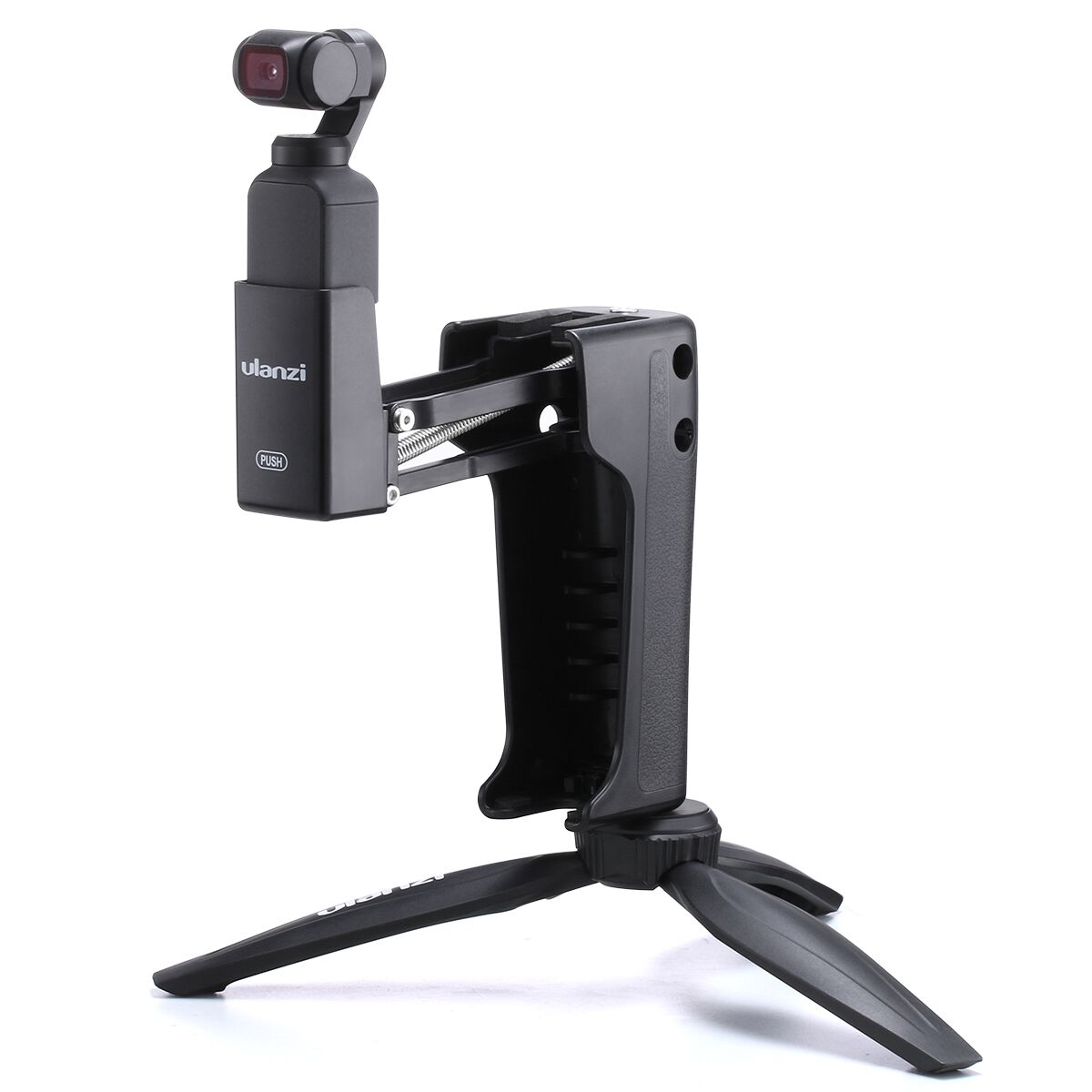 Держатель Ulanzi OP-9 для DJI OSMO Pocket с пружинным механизмом, на штативе