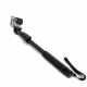Цветная селфи палка для GoPro 123см (черный)