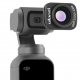 Ulanzi OP-5 Wide Angel Lens for DJI Osmo Pocket, on camera