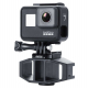Ulanzi Action Camera Vlog Microphone Mount, with a camera