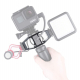 Ulanzi Action Camera Vlog Microphone Mount, overall plan