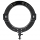 PowerPlant Ring Light RL-288A circular USB LED lamp, back view