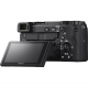 Sony Alpha a6400 kit 16-50mm Black, back view