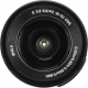 Sony Alpha a6400 kit 16-50mm Black, front view lens