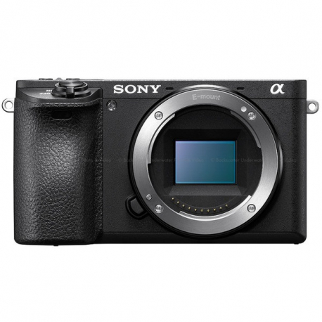 Фотоаппарат Sony Alpha a6500 body Black, фронтальный вид