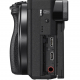 Фотоаппарат Sony Alpha a6400 kit 18-135 Black, вид сбоку