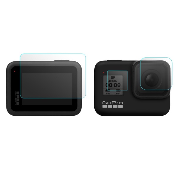 Sunnylife Protective Film Set Lens Back Front Screen Protector for GoPro Hero 8 Black, main view