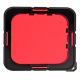 Красный фильтр подводного корпуса Telesin для GoPro HERO8 Black, главный вид