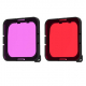 2-Pack Filter Kit for the GoPro HERO8 Black Telesin Dive HOUSING, main view