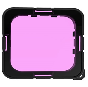 Фіолетовий фільтр підводного корпусу Telesin для GoPro HERO8 Black