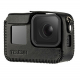 Telesin Leather case for GoPro HERO8 Black, black with camera