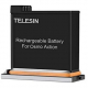 Комплект Telesin - зарядка + 2 батареи для DJI OSMO Action, батарея