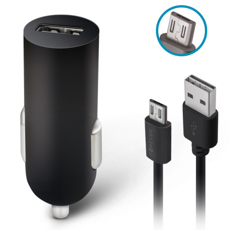 Forever USB car charger 2A M02 + cable micro-USB, main view