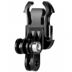 Quick release bilateral buckle for GoPro