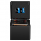Telesin kit - 2 batteries for GoPro DJI OSMO Action + charging box, overall plan