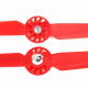 SunnyLife 2Pairs Nylon Propellers for YUNEEC Q500 Typhoon, red close-up