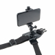 Adjustable chest mount for phone (back view)