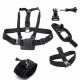 GoPro chest, head, arm and wrist mounts set