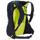 Thule Upslope Backpack 35L, Blackest Blue back view