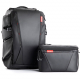 PGYTECH OneMo Backpack 25L+Shoulder Bag(Twilight Black), main view
