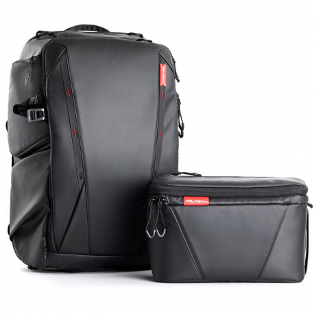 Рюкзак для съемочного оборудования PGYTECH OneMo Backpack 25L с сумкой Shoulder Bag(Twilight Black), главный вид