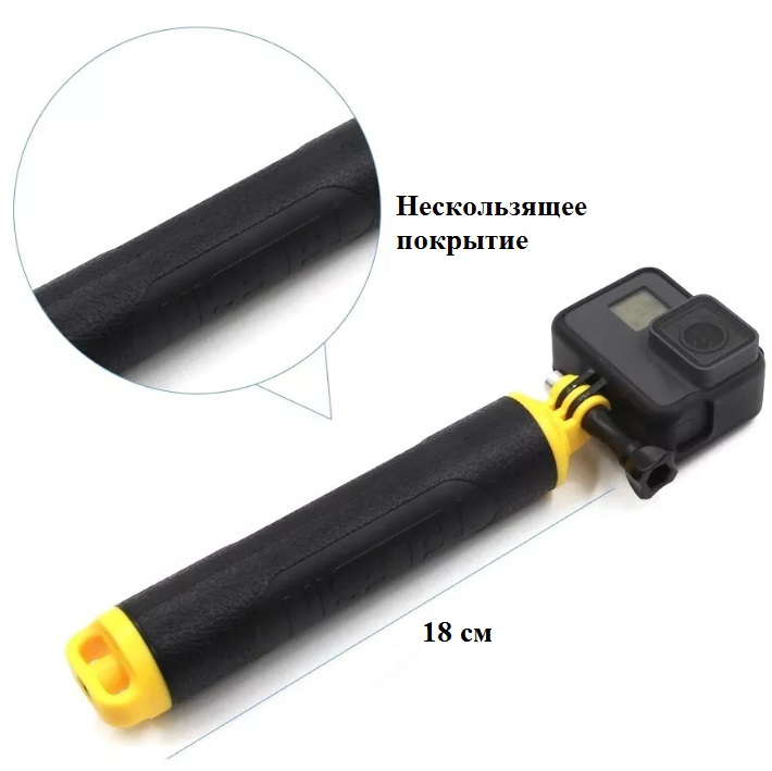 Рукоятка-поплавок Telesin для GoPro з відділенням для дрібниць