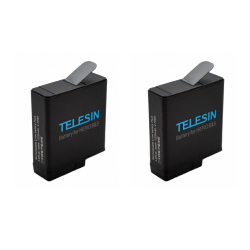 TELESIN 2 battery set for GoPro HERO7, HERO6 and HERO5 Black