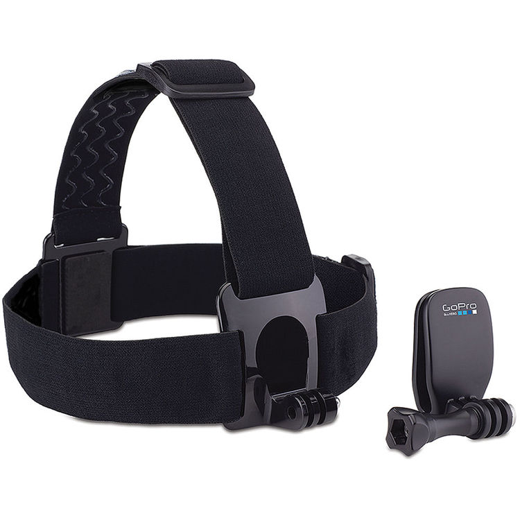 Крепление на голову GoPro Head Strap + QuickClip (без упаковки), главный вид