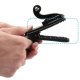 Quick Release Rotating quick clip mount for GoPro, overall plan