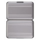 SLATE - MEMORY CARD CASE (8 SD + 8 MicroSD), open bottom view