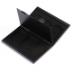 Алюминиевый кейс на 6 карт памяти SD, черный в раскрытом виде