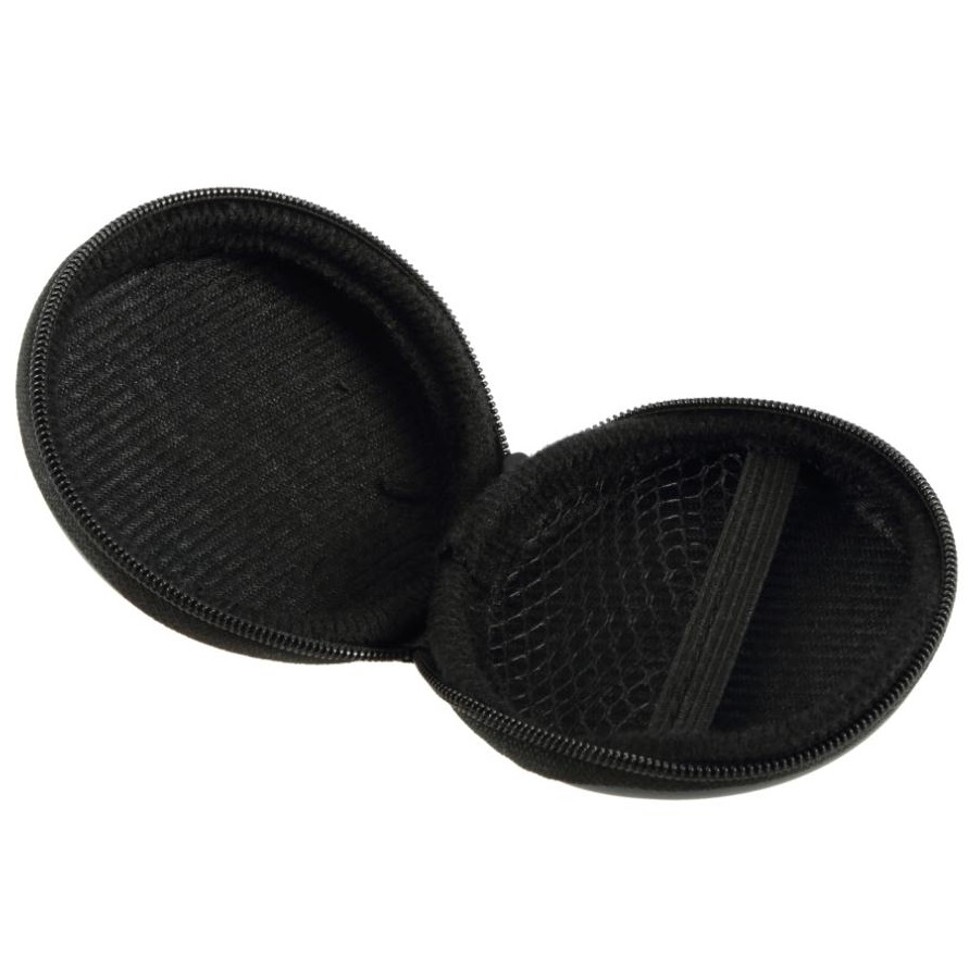 Case Storage for Earphone, in open form