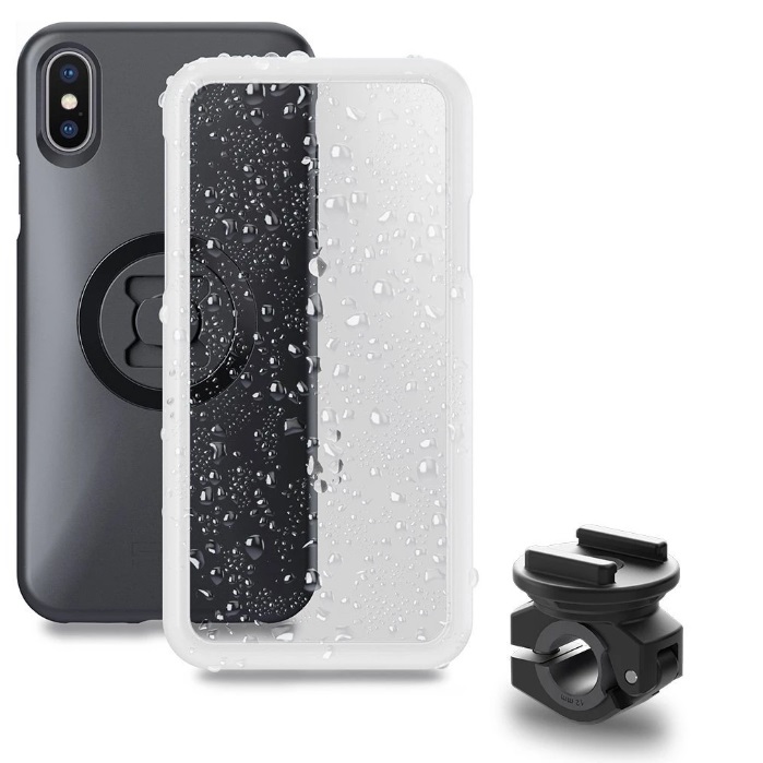 Чехол SP Connect для iPhone Х с креплением на зеркало мотоцикла, главный вид