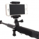 Phone mount on monopod for GoPro