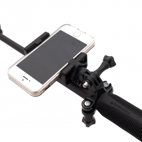 Кріплення смартфона на монопод з GoPro
