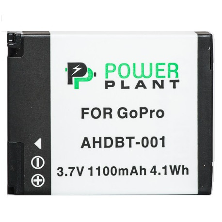 Аккумулятор PowerPlant для GoPro HERO, HERO2, главный вид