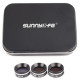 Sunnylife ND4, ND8, ND16 filters for DJI Mavic Air, with protective case