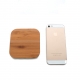 Wooden QI wireless charging pad